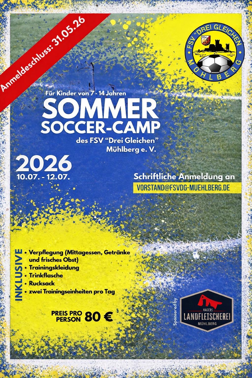 Sommer Soccer Camp 2026